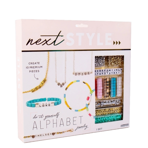NEXT STYLE DIY ALPHABET JEWELRY SET - Picture 2 of 8